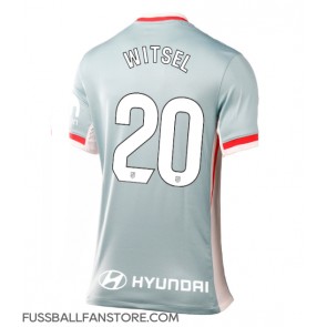 Atletico Madrid Axel Witsel #20 Replik Auswärtstrikot Damen 2024-25 Kurzarm